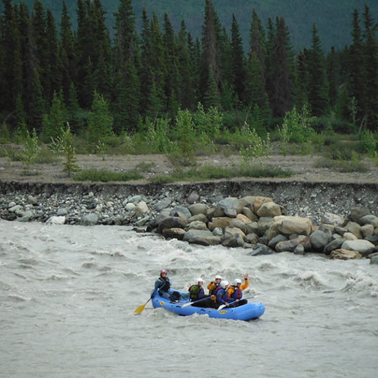 Rafters rafting in Alaska - Explore McCarthy