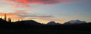 Sunset in Alaska - Explore McCarthy