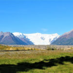 Explore McCarthy - View of Kennecott Glacier from Kennecott River Lodge in McCarthy Alaska